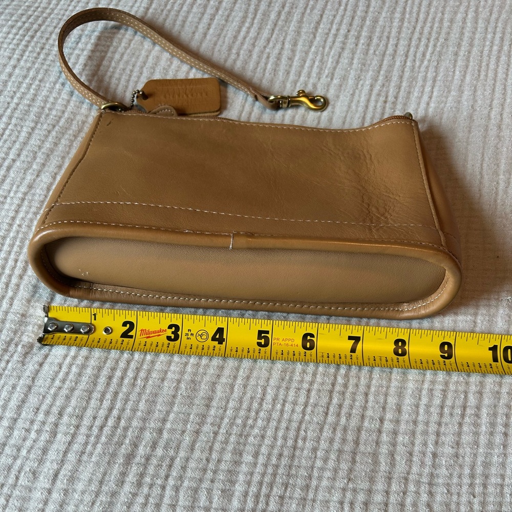 COACH 9311 Tan Mini Bag with Smooth Leather Finish - Picture 6 of 10